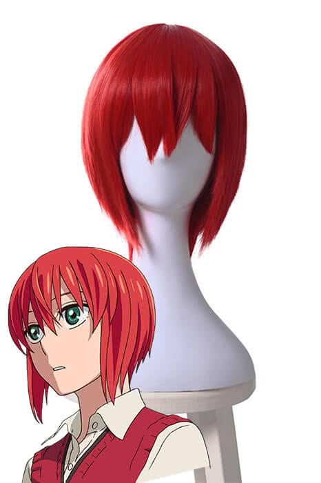 Mahō Tsukai no Yome Chise Hatori Cosplay Red Wigs