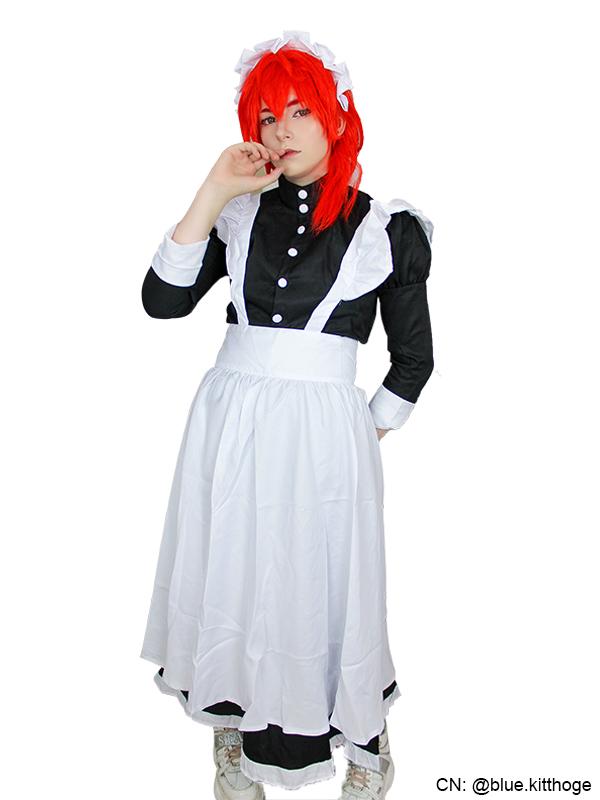 Maid Outfit Gender Conversion Boys Male Cosplay Costume
