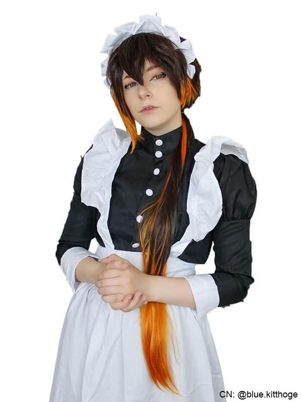 Maid Outfit Gender Conversion Boys Male Cosplay Costume