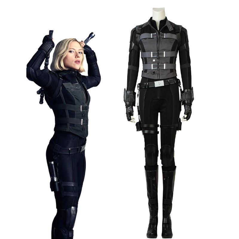 Marvel Avengers Black Widow Natasha Cosplay Costume