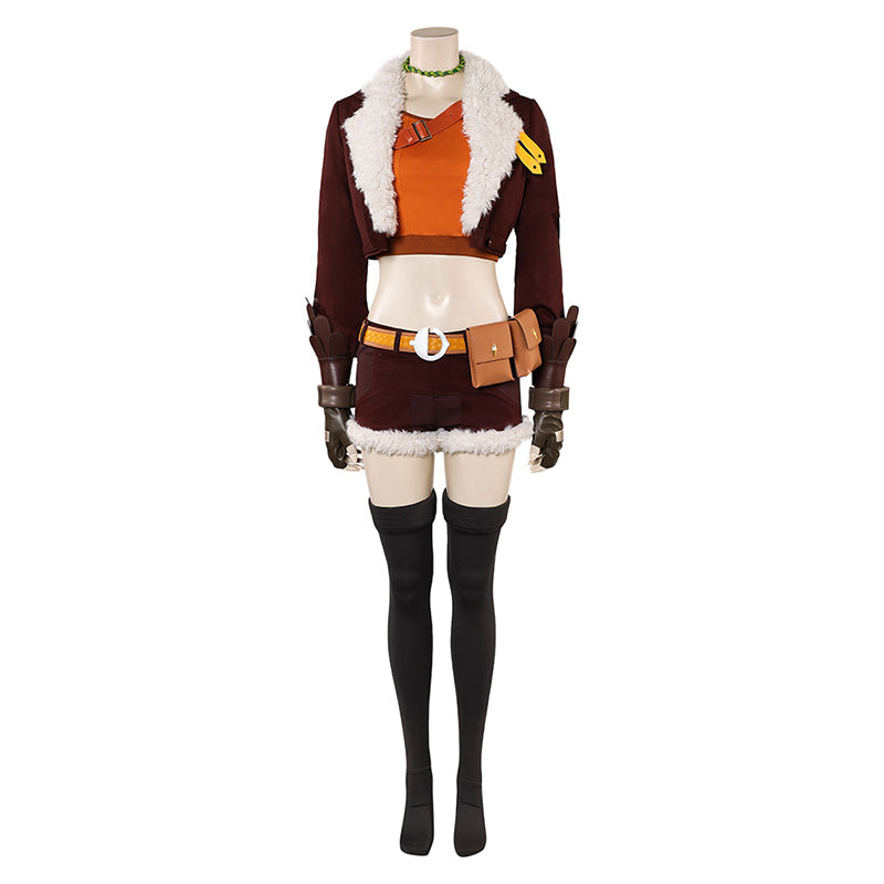 Marvel Rivals Doreen Allene Green Squirrel Girl Cosplay Costume