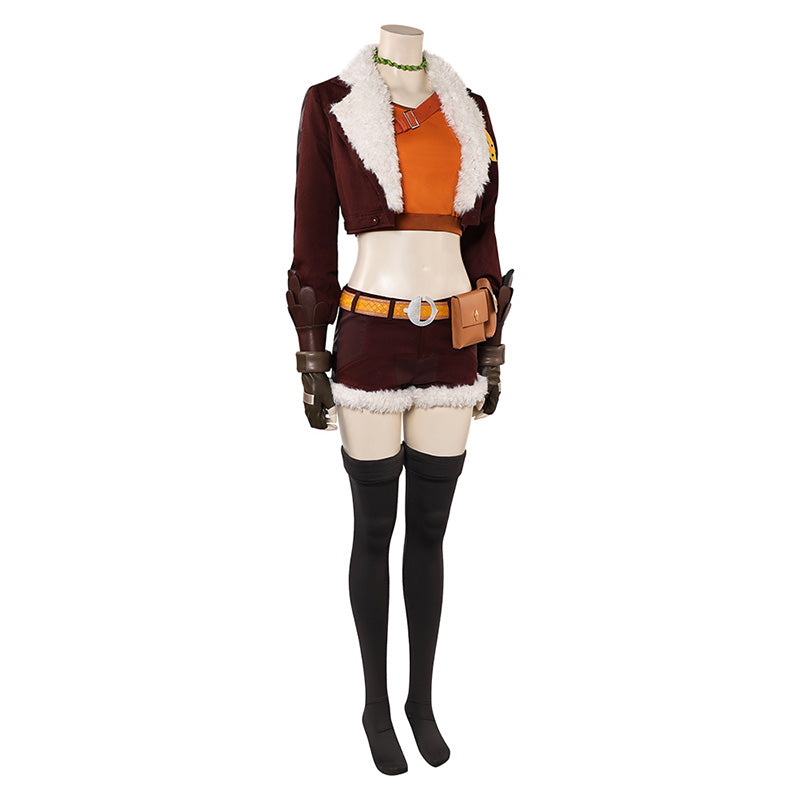 Marvel Rivals Doreen Allene Green Squirrel Girl Cosplay Costume