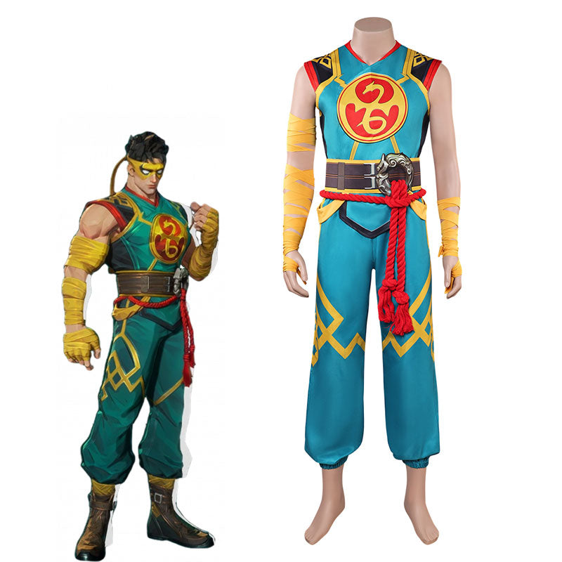 Marvel Rivals Iron Fist Cosplay Costume