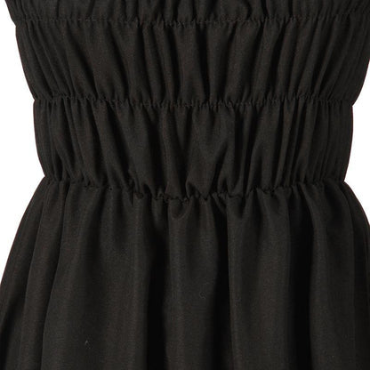 Vintage Dress Lace Black Women Halloween Cosplay Costume