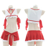 Miko Sexy Pajamas Lingerie Cosplay Costume