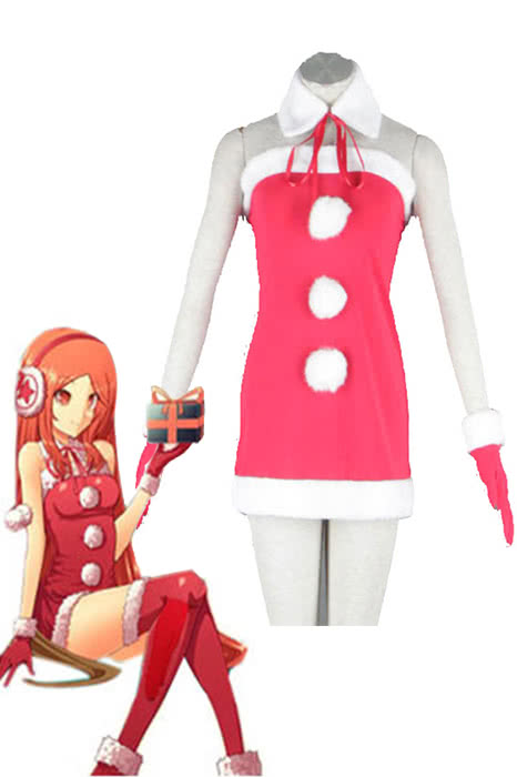 Vocaloid Miki Christmas Cosplay Costume