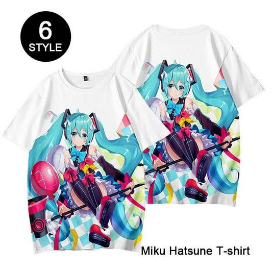Miku Hatsune T-shirt Cosplay Costume