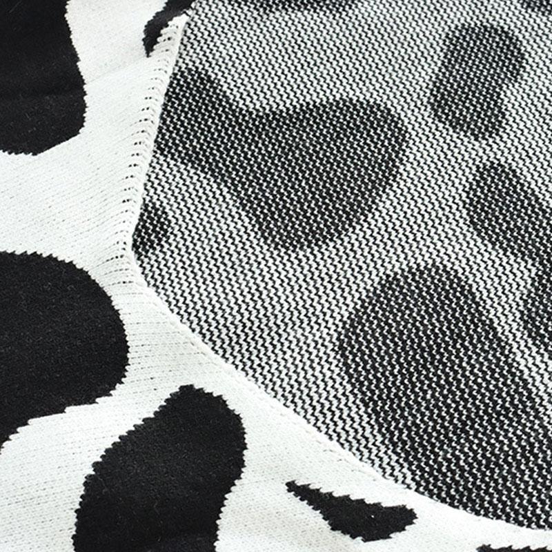 Japanese Milk Cow High Neck Backless Sweater Underwear