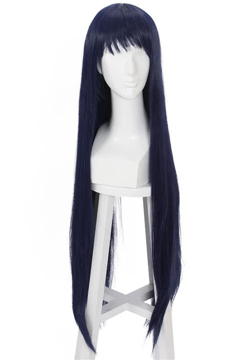 100cm Long Straight Blue Shimoneta Ayame Kajou Cosplay Wig