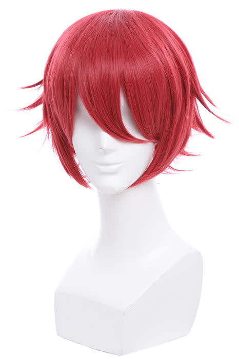 Touken Ranbu New Character Short Red Hairs Wigs