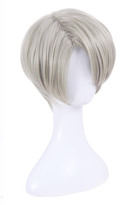 Yuri on Ice Victor Nikiforov Cosplay Wigs Men Short Gray Hair