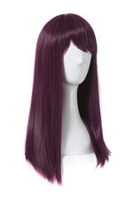Descendants 2 Mal Cosplay 50cm Purple Color Movie Wigs
