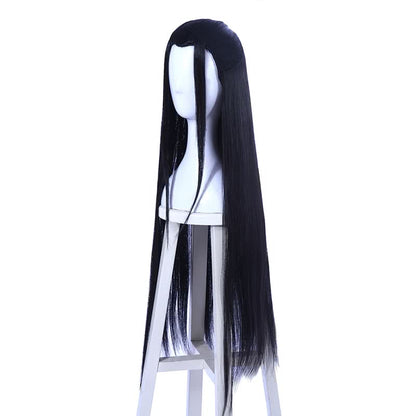  70cm Long Game Liuxiang Chu Cosplay Black Straight Wigs 