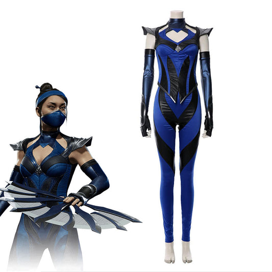 Mortal Kombat Kitana Cosplay Costume