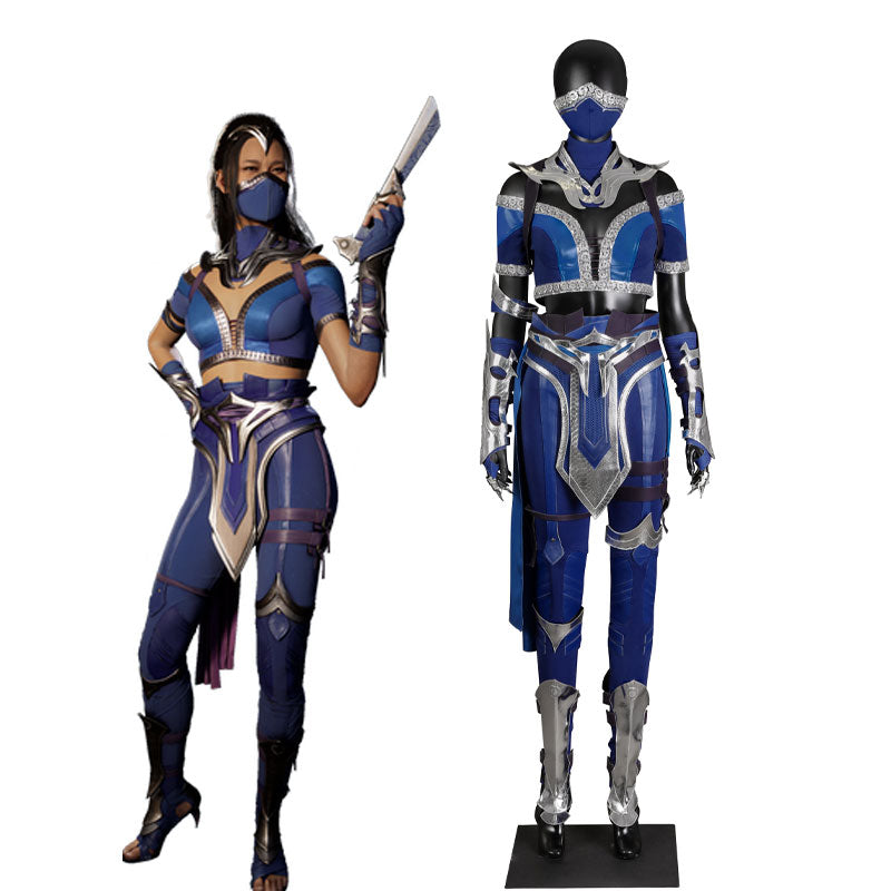 Mortal Kombat 1 Kitana Cosplay Costume Halloween Costume