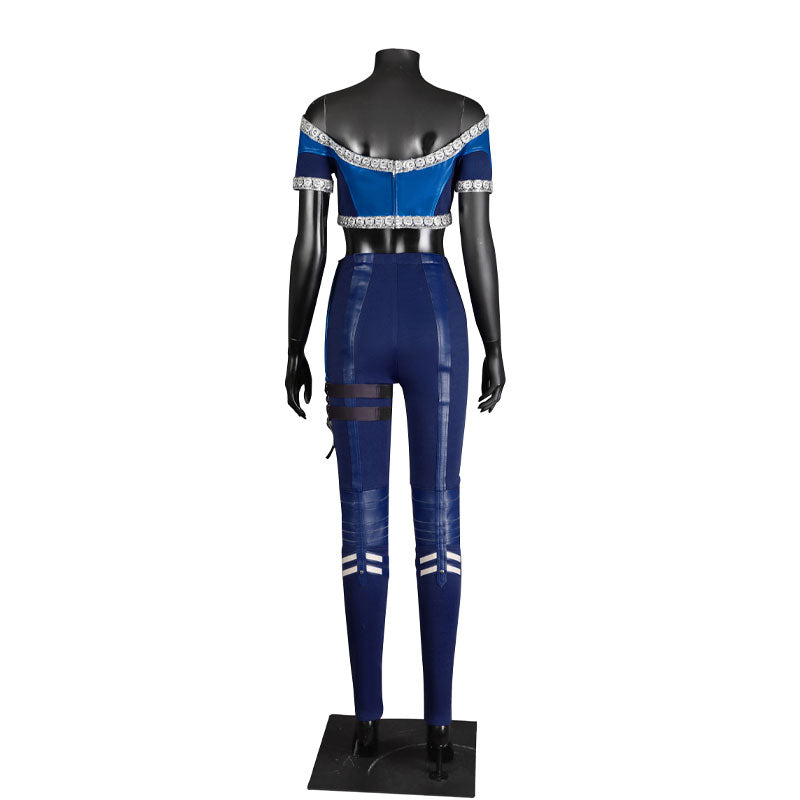 Mortal Kombat 1 Kitana Cosplay Costume Halloween Costume