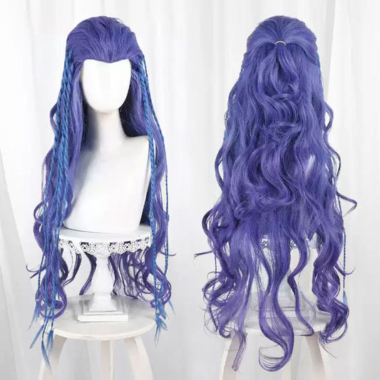 Movie Nezha 2 Conquers The Dragon King AoRun Cosplay Wig