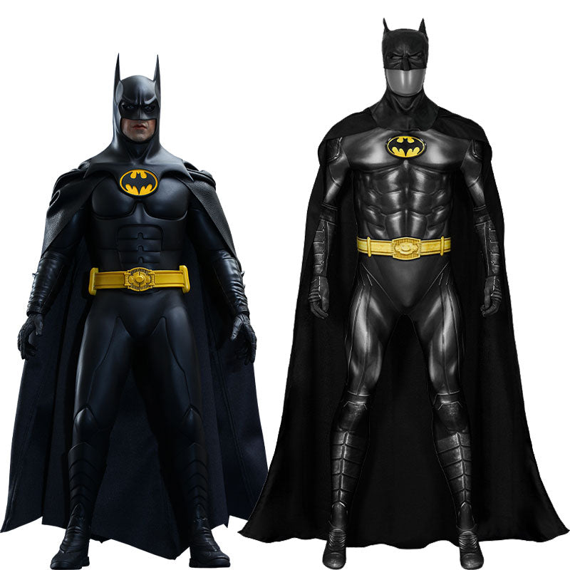 Movie The Flash Michael Keaton Batman Cosplay Costume Halloween Costume