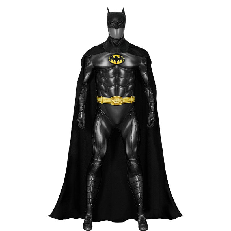 Movie The Flash Michael Keaton Batman Cosplay Costume Halloween Costume