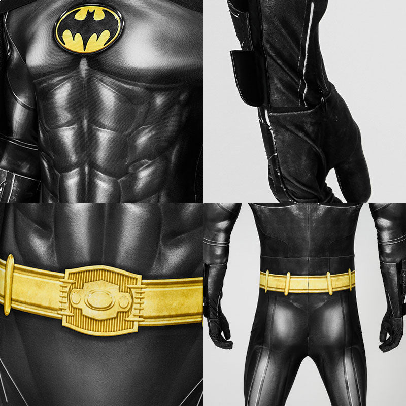 Movie The Flash Michael Keaton Batman Cosplay Costume Halloween Costume