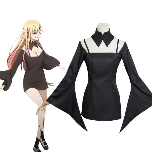 My Dress-Up Darling Marin Kitagawa Black Dress Cosplay Costume