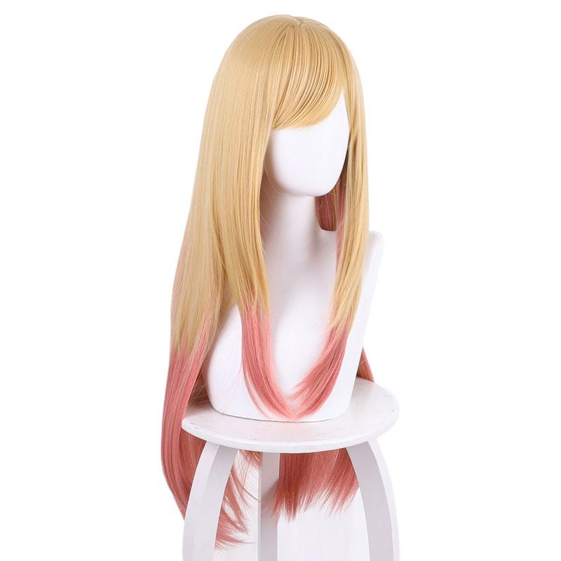 My Dress-Up Darling Marin Kitagawa Yellow Gradient Long Cosplay Wigs