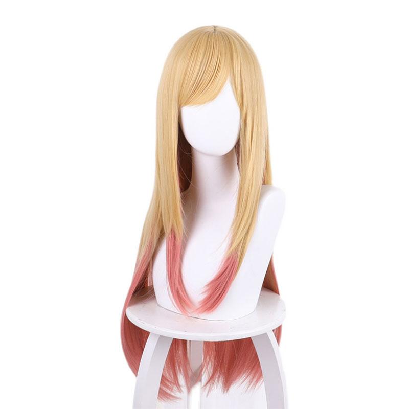 My Dress-Up Darling Marin Kitagawa Yellow Gradient Long Cosplay Wigs