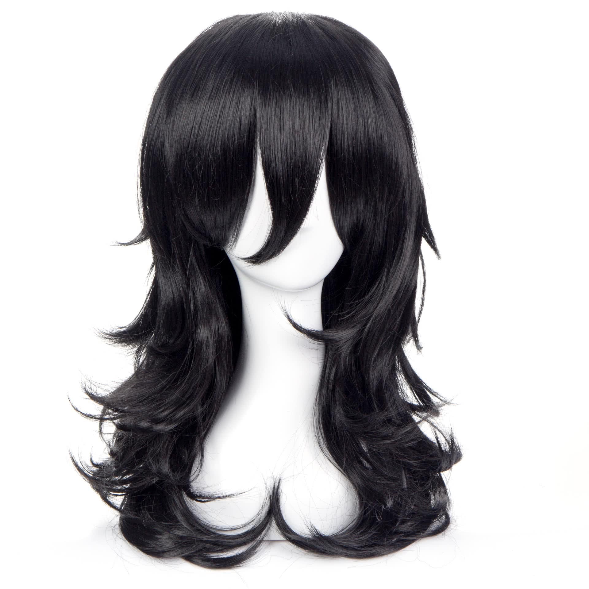 My Hero Academia Anime Shouta Aizawa Long Black Cosplay Wigs