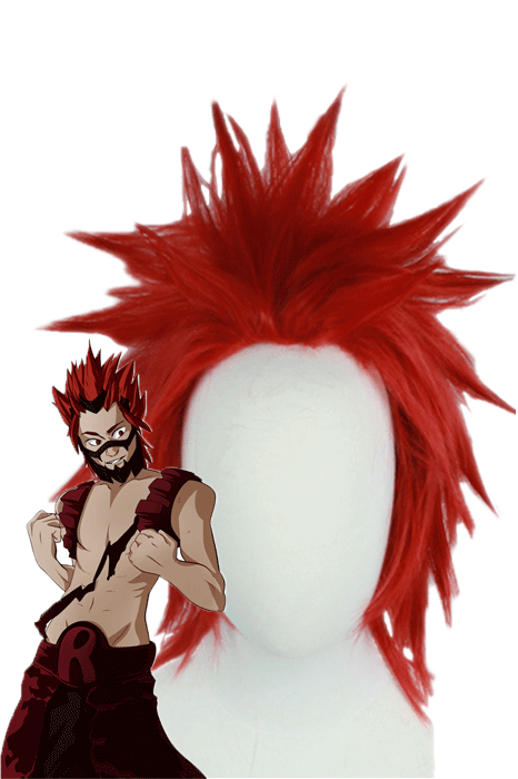 My Hero Academia Eijiro Kirishima Short Red Cosplay Wigs