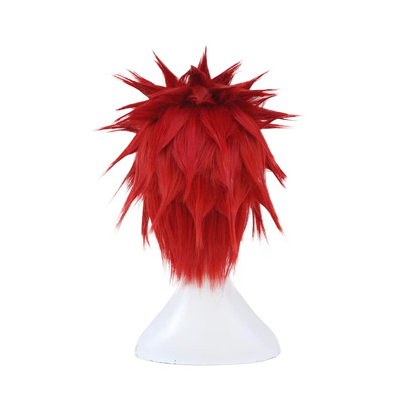 My Hero Academia Eijiro Kirishima Short Red Cosplay Wigs 
