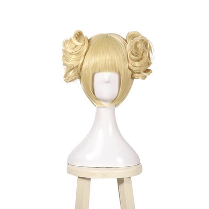 BNHA MHA Himiko Toga Short Blonde Anime Cosplay Wigs Hair Wigs JF271