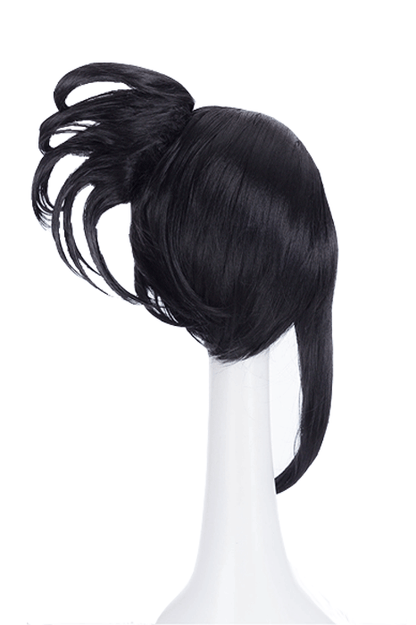 My Hero Academia Momo Yaoyorozu Women Black Cosplay Wigs 