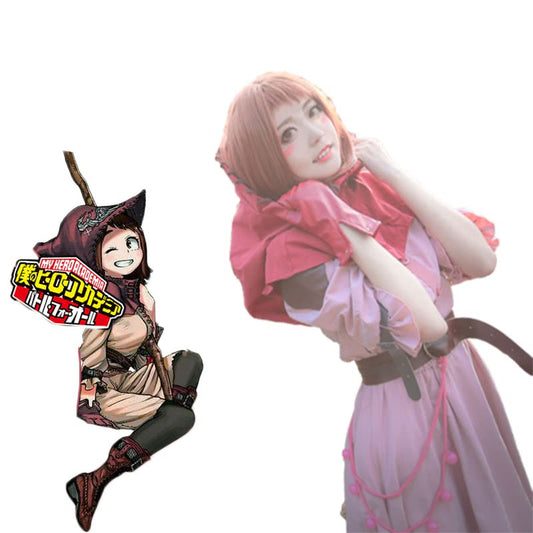 My Hero Academia Ochako Uraraka Cosplay Costume Full Sets