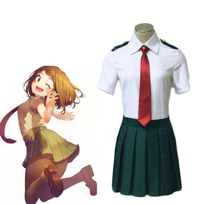 My Hero Academia Summer Short Sleeve Uniform Cosplay Costumes