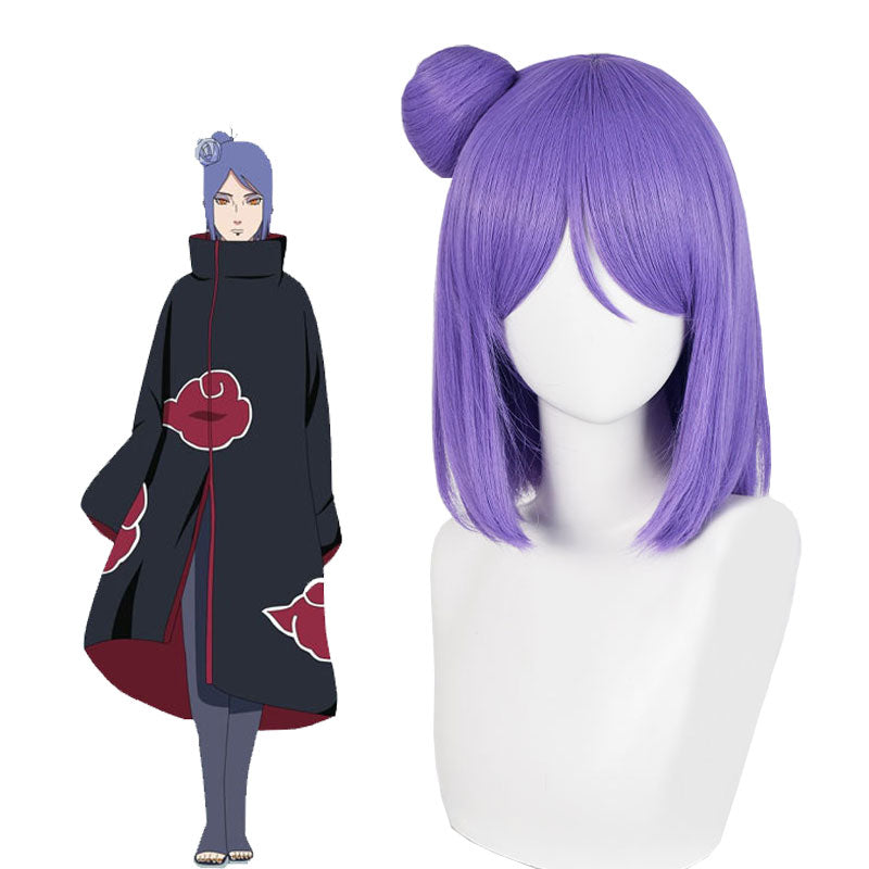 Naruto Konan Cosplay Wig
