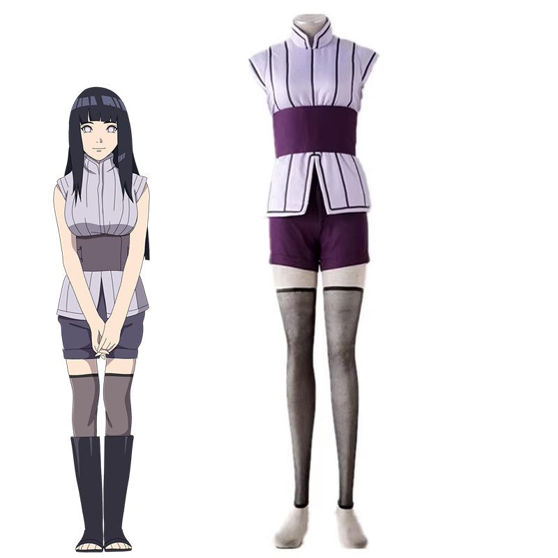 Naruto Hinata Hyuga Cosplay Costume