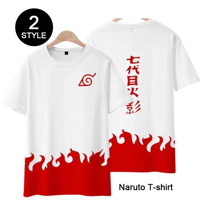 Naruto The Seventh Hokage And The Fourth Hokage T-shirt Cosplay Costume