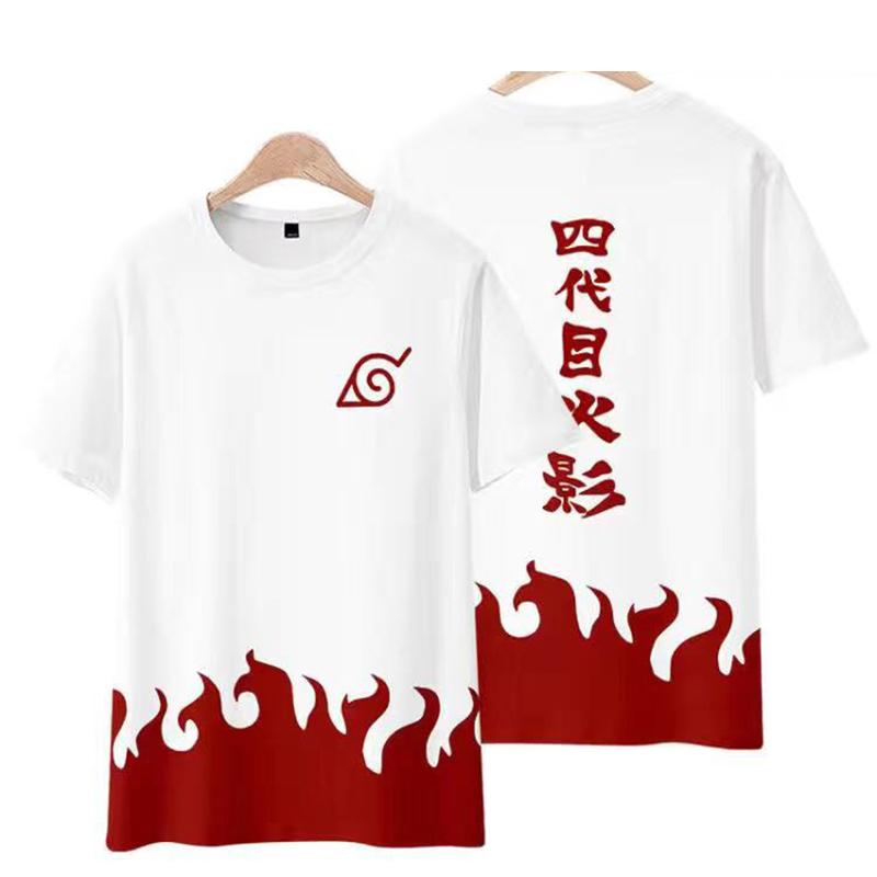 Naruto The Seventh Hokage And The Fourth Hokage T-shirt Cosplay Costume
