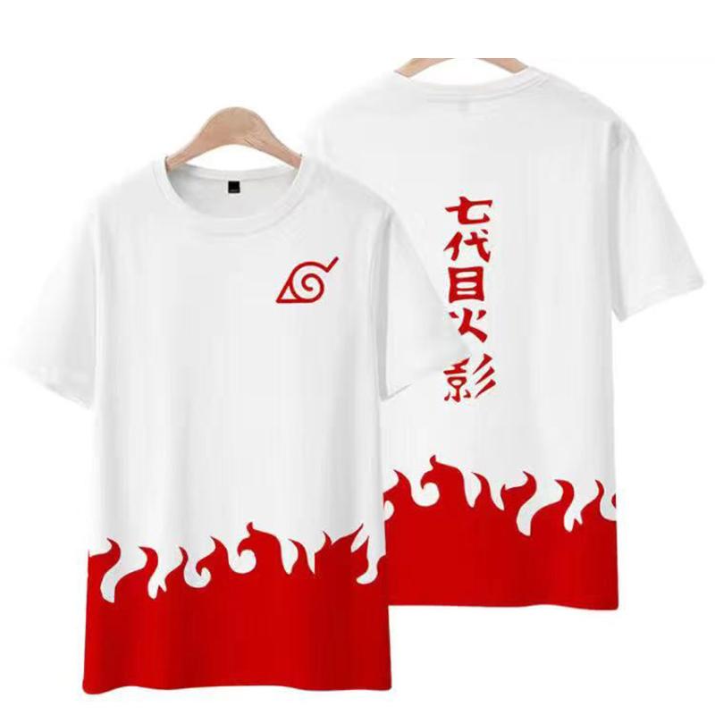Naruto The Seventh Hokage And The Fourth Hokage T-shirt Cosplay Costume