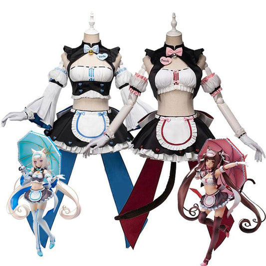 NEKOPARA Chocolat & Vanilla Maid Cosplay