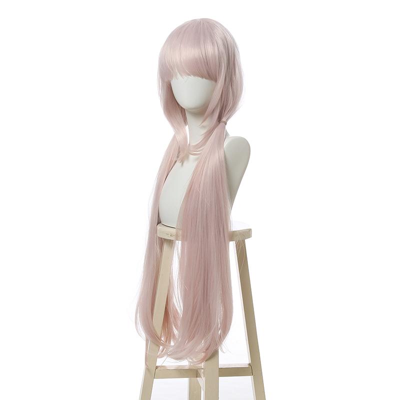 NEKOPARA Vanilla 110 cm Long Powder Silver Cosplay Wigs