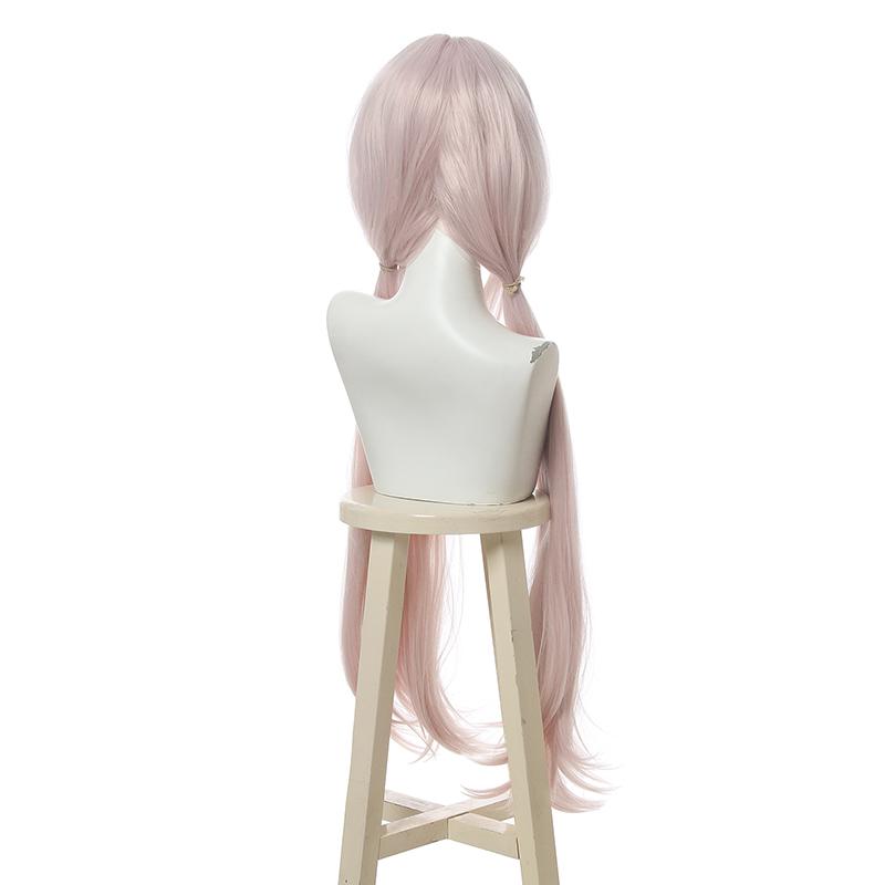 NEKOPARA Vanilla 110 cm Long Powder Silver Cosplay Wigs