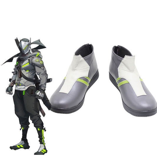 Overwatch Genji Cosplay Shoes