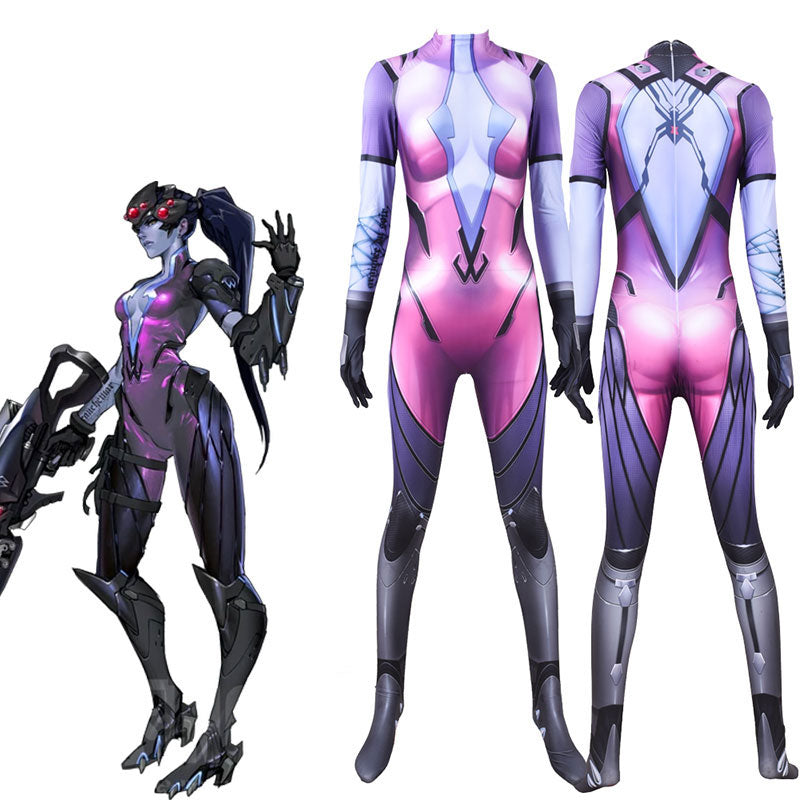 Overwatch Widowmaker Cosplay Costume Bodysuit