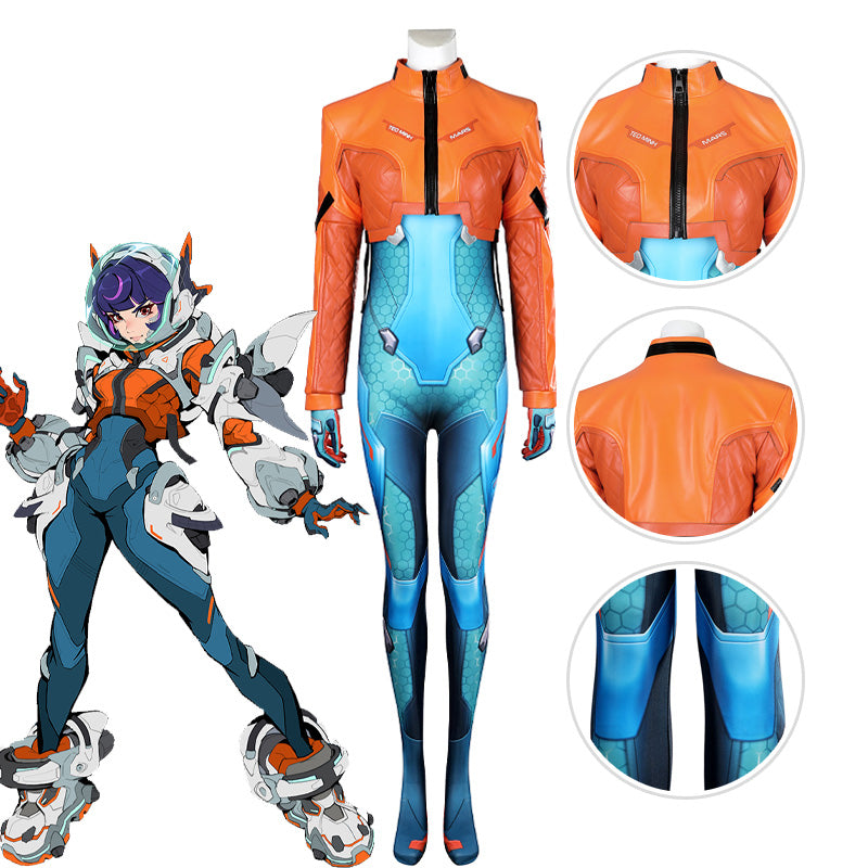 Overwatch Juno Jumpsuit Cosplay Costume