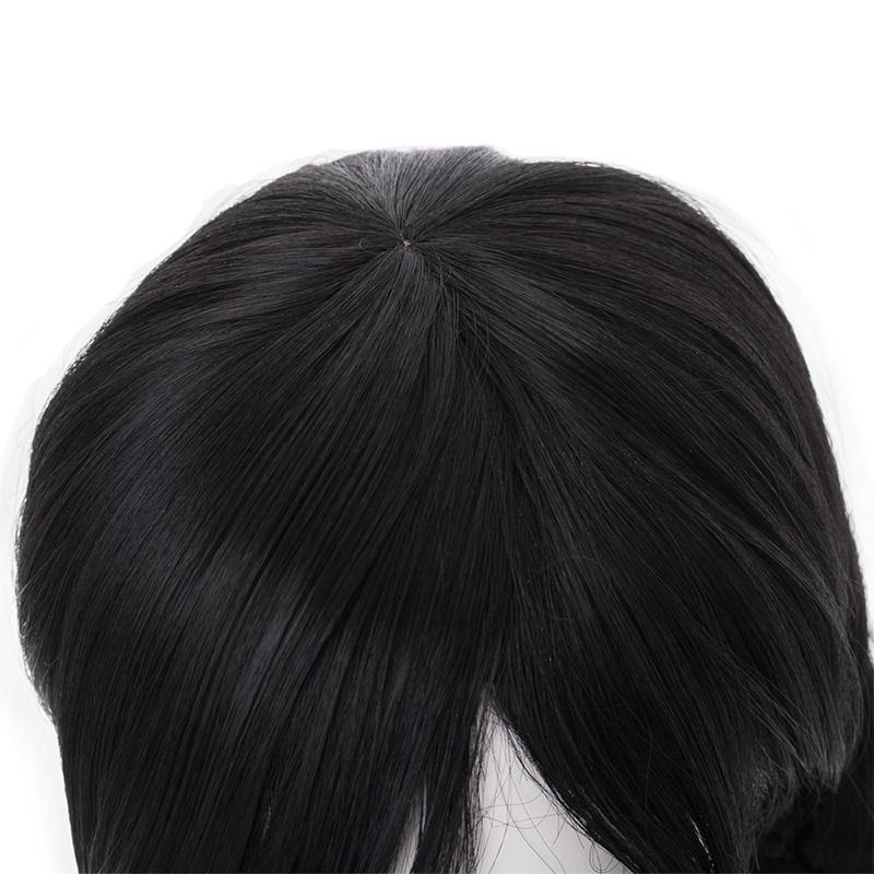 OW Academy D․Va Hana Song Black ponytail Cosplay Wigs