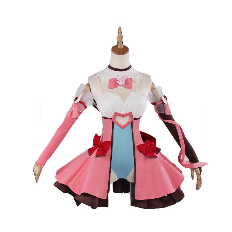 OW Game D.Va Hana Song Colleague Cosplay Costume 
