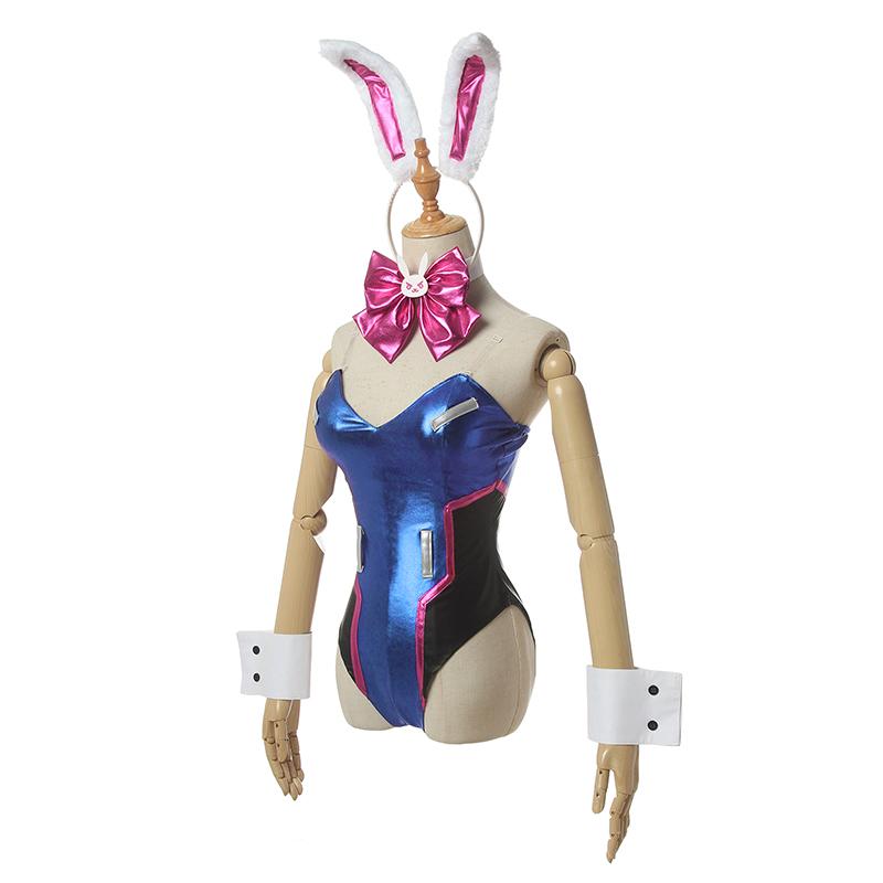 OW Game D.Va Hana Song  Mercy Angel  Bunny girl Cosplay Costume