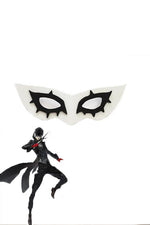 Persona 5 Joker Black And White Plastic Game Cosplay Masks