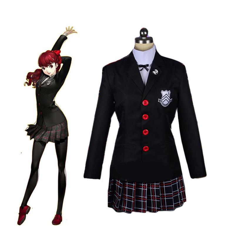 Persona 5 Royal Kasumi Yoshizawa School Uniform Cosplay Costume
